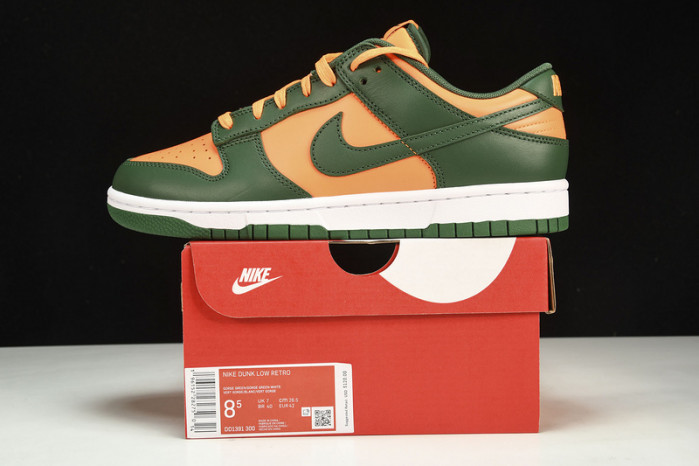Nike SB Dunk Low  Miami Hurricanes DD1391-300