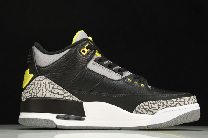 Air Jordan 3 Oregon Ducks Pit Crew Away PE H011-MNJDLS-594-282240