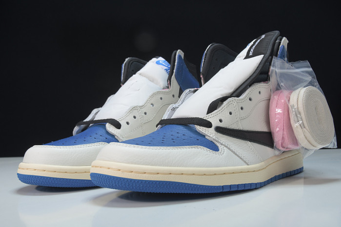 Travis Scott x Fragment x Air Jordan 1 High OG SP Military Blue DH3227-105