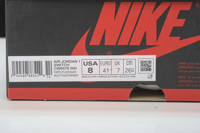 Air Jordan 1 High Switch Purple Pulse CW6576-500