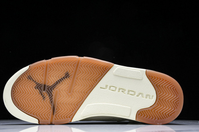 Air Jordan 5 "El Grito" Sail and Dark Pony HF8833-100