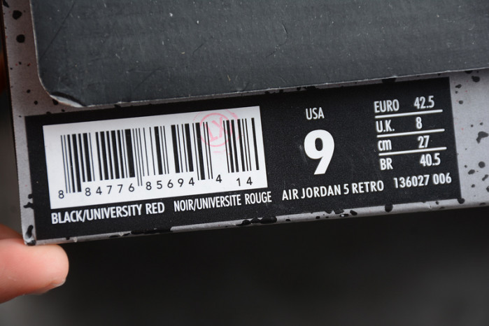 Air Jordan 5 Satin Bred 136027-006