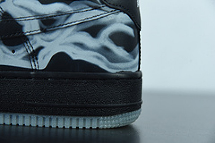 Air Force 1 Low Black Skeleton Halloween (2019) BQ7541 001