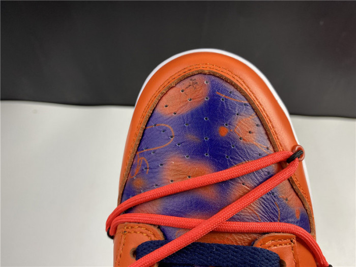 OF x Nike SB Dunk Low Orange Perple White  CT0856-801